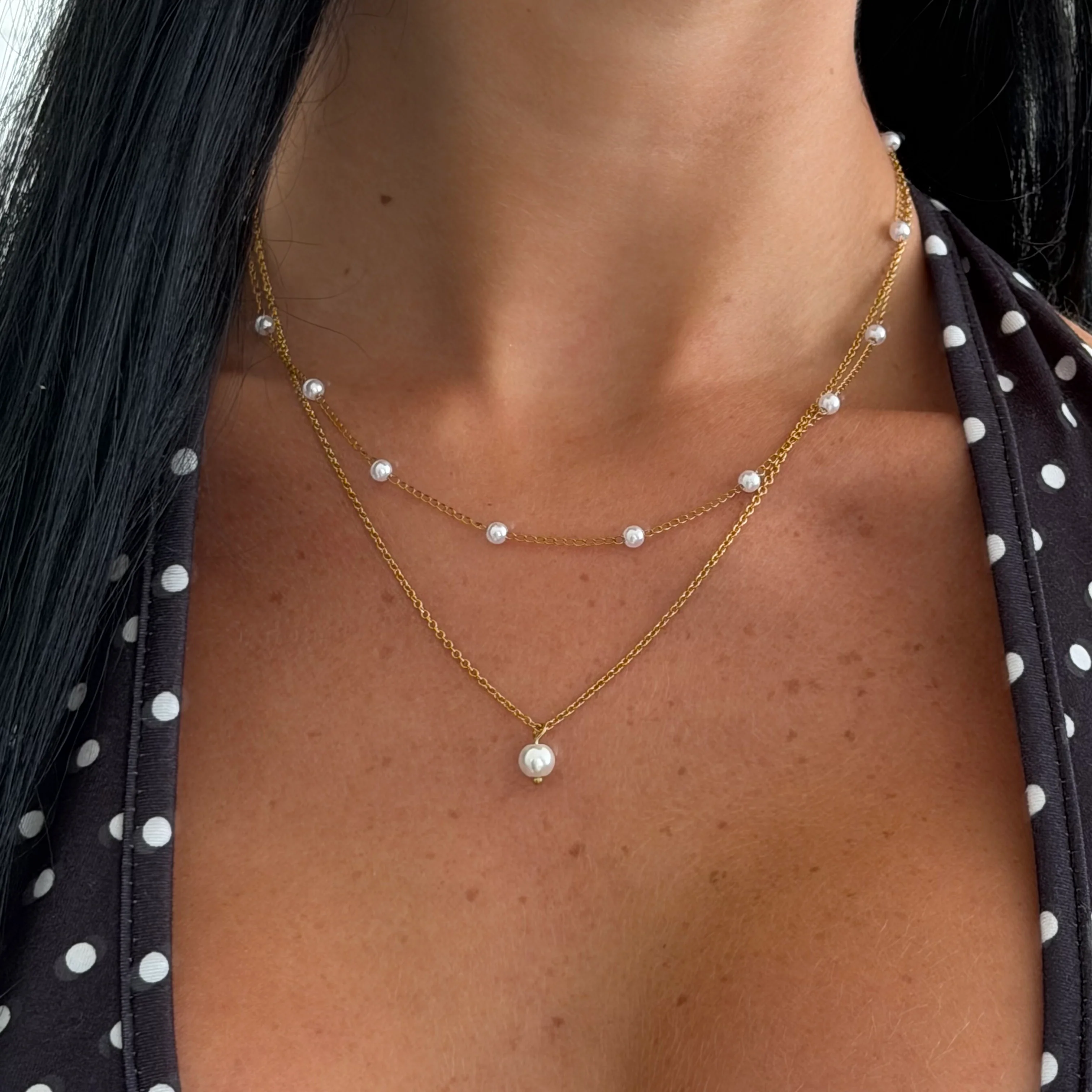 Celestial Pearl Necklace
